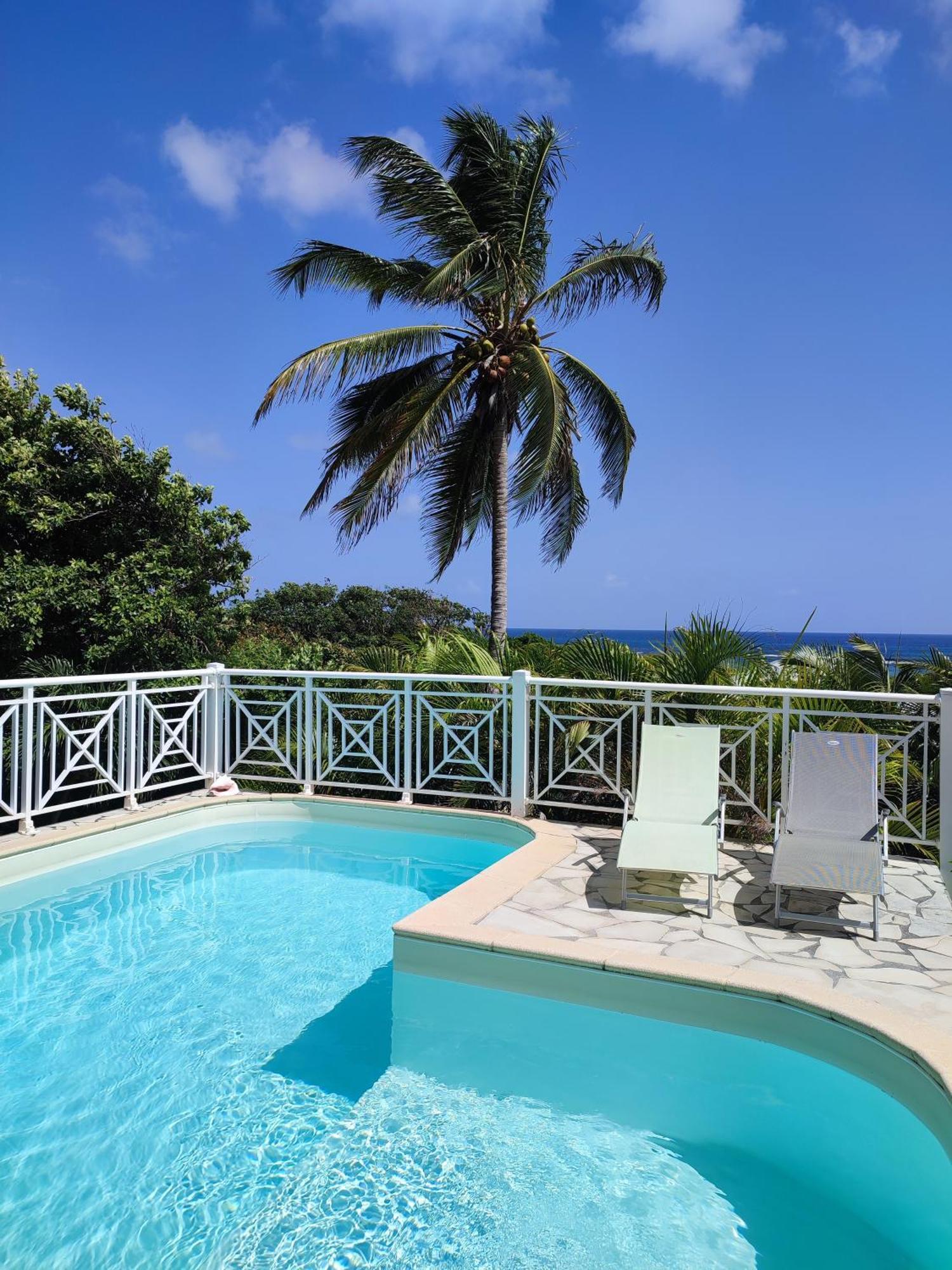 Villa Muscade Guadeloupe, Piscine, Vue Mer Et Acces Plage Saint-Francois  Eksteriør bilde