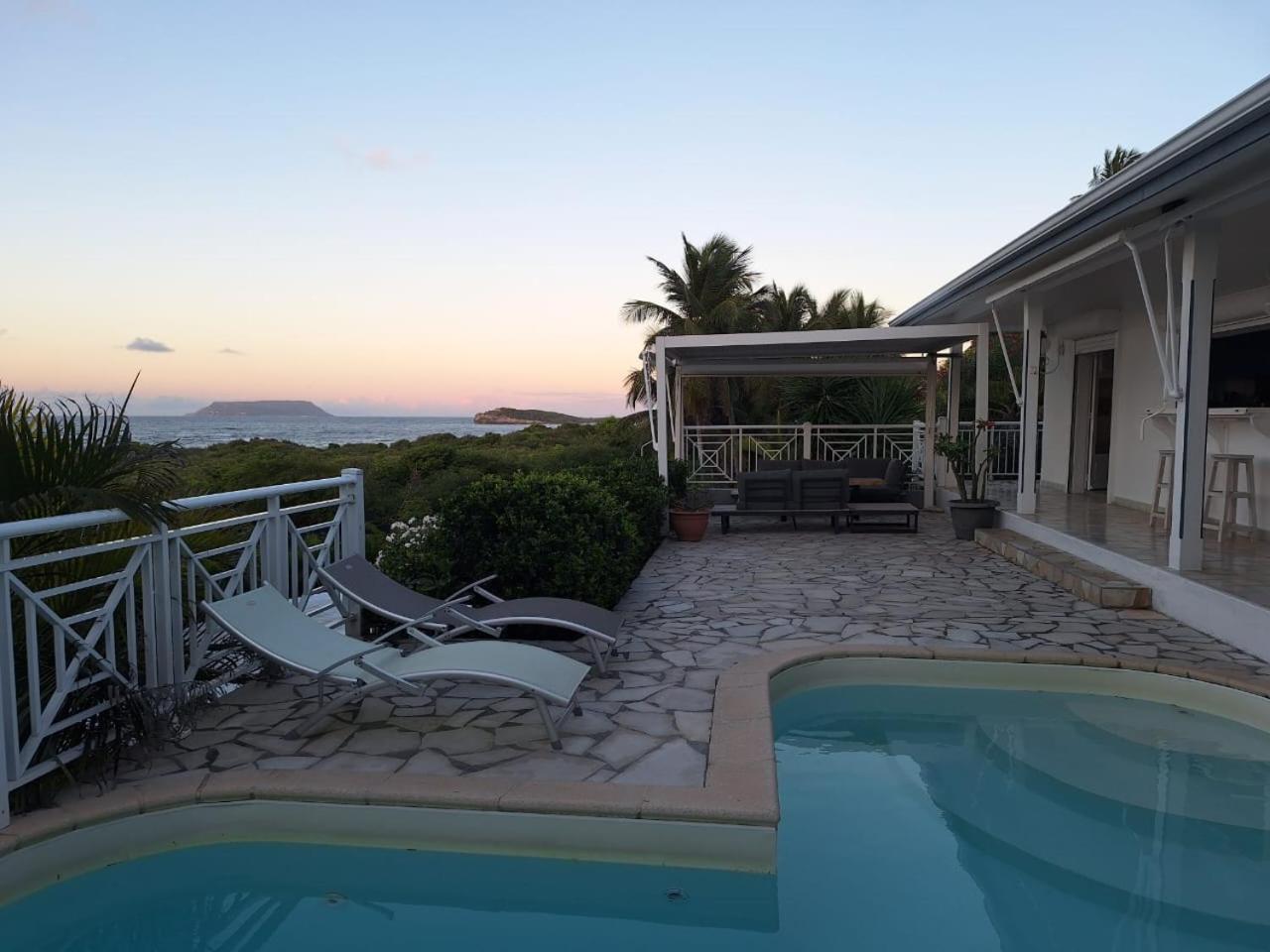 Villa Muscade Guadeloupe, Piscine, Vue Mer Et Acces Plage Saint-Francois  Eksteriør bilde