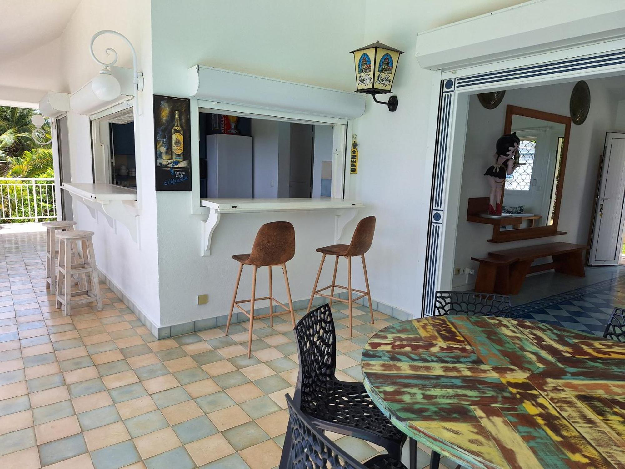 Villa Muscade Guadeloupe, Piscine, Vue Mer Et Acces Plage Saint-Francois  Eksteriør bilde